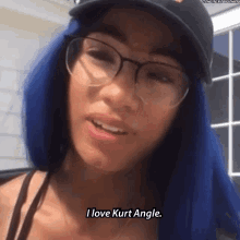 Sasha Banks I Love Kurt Angle GIF - Sasha Banks I Love Kurt Angle Kurt Angle GIFs
