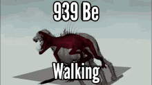 Scp 939be Walking GIF - Scp 939be Walking Monster GIFs