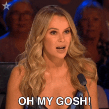 Oh My Gosh Amanda Holden GIF - Oh My Gosh Amanda Holden Britain'S Got Talent GIFs