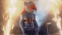 Montreal Canadiens Metal GIF - Montreal Canadiens Metal Mascot GIFs