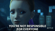 Youre Not Responsible For Everyone Layla Gray GIF - Youre Not Responsible For Everyone Layla Gray Fast And Furious Spy Racers GIFs