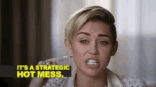 Hotmess Miley Cyrus GIF - Hotmess Mess Miley Cyrus GIFs