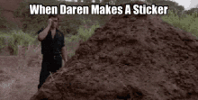 daren avett when daren makes a sticker that is one big p ile of shit