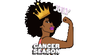 Cancer Season July Cancer Sticker
