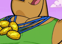 Bouncing Gold Medals On My Pecs - Fairly Odd Parents GIF - The Fairly Odd Parents Jorgen Von Strangle Fairy GIFs