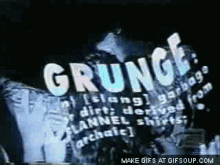 grunge nirvana 90s aesthetic