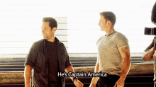 Captain America Chris Evans GIF - Captain America Chris Evans Hes Captain America GIFs