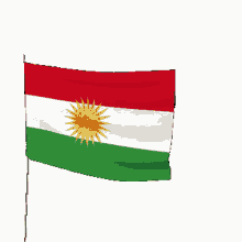 flag kurdistan