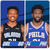 Orlando Magic (80) Vs. Philadelphia 76ers (74) Third-fourth Period Break GIF - Nba Basketball Nba 2021 GIFs