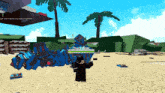 a screenshot of a video game shows a person named thug developer