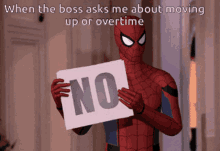 No Spider Man GIF - No Spider Man Boss GIFs