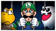 Luigi Jail GIF - Luigi Jail Captured GIFs
