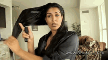Great Tips- How To Grow Long Hair Fast GIF - G Irl Rituals Hair Brushing GIFs