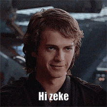 Hi Zeke Anakin Skywalker GIF - Hi Zeke Anakin Skywalker Star Wars GIFs
