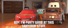 Cars Mater GIF - Cars Mater Lawyer GIFs