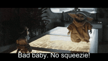 Bad Baby No Squeezie GIF