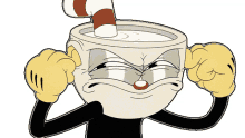 ruminate cuphead the cuphead show hmm let me think