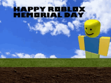 Happy Memorial Day Bighead GIF - Happy Memorial Day Bighead Roblox GIFs