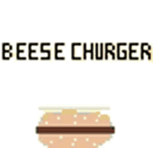 beese churger cheese burger burger pixel art