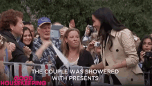 The Couple Was Showered With Presents Presents GIF - The Couple Was Showered With Presents Presents Gifts GIFs