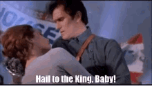 Hail To The King Baby Kiss GIF