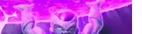 a purple background with a cartoon character in the foreground .