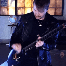 Strumming The Guitar Cole Rolland GIF - Strumming The Guitar Cole Rolland Performing GIFs