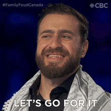 Let'S Go For It Seif GIF - Let'S Go For It Seif Family Feud Canada GIFs