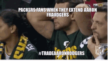 Aaron Fraudgers Aaron Rodgers GIF - Aaron Fraudgers Aaron Rodgers Tom Brady Is A System Qb GIFs