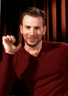 Captain America Chris Evans GIF - Captain America Chris Evans Smile GIFs