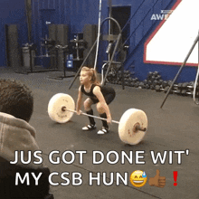 Weight Lifting Strength GIF - Weight Lifting Strength Strong Girl GIFs