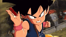 Kid Goku Power Pole GIF - Kid Goku Power Pole GIFs