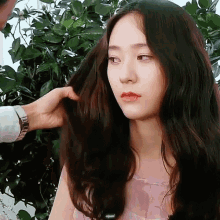 krystal jung pretty sad hair