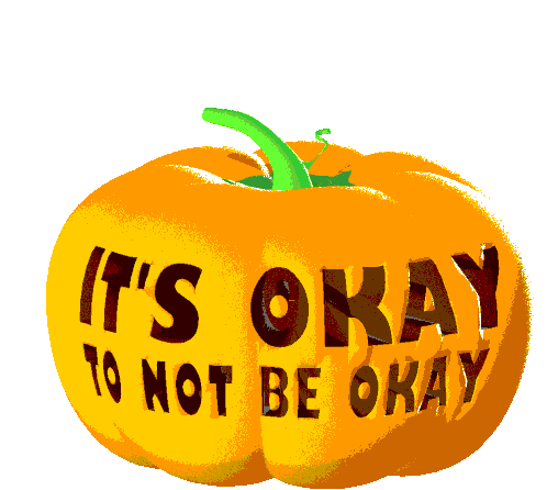 Its Okay Not To Be Okay Mental Health Sticker - Its Okay Not To Be Okay Mental Health Sad Stickers