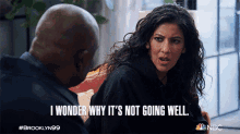 I Wonder Why Its Not Going Well Gina Linetti GIF