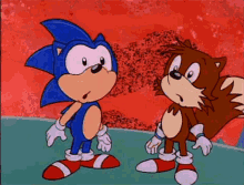 long mouth sonic and tails aosth what shocked