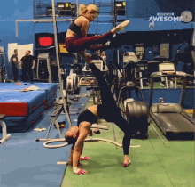 Acrobatics Gymnastics GIF - Acrobatics Gymnastics Flexible GIFs