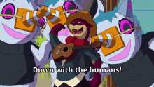 Kipo And The Age Of Wonderbeasts Down With The Humans GIF