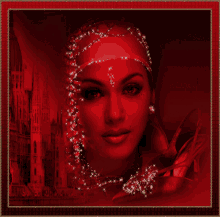 Red Lady GIF - Red Lady Sparkle GIFs