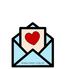letter love letter carta corazon envio
