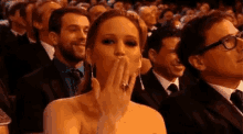 Jennifer Lawrence J Law GIF - Jennifer Lawrence J Law Blowing Kisses GIFs