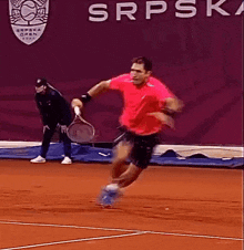 Dusan Lajovic Backhand Slice GIF - Dusan Lajovic Backhand Slice Tennis GIFs