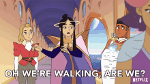 Oh Were Walking Are We GIF - Oh Were Walking Are We Castaspella GIFs