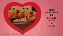 Kiss Valentines Day Card GIF - Kiss Valentines Day Card GIFs