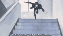 Awesome Anime Stairs GIF - Awesome Anime Stairs GIFs