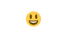 a yellow smiley face with brown eyes and brown spots
