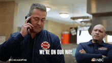 Were On Our Way Kelly Severide GIF - Were On Our Way Kelly Severide Joe Cruz GIFs