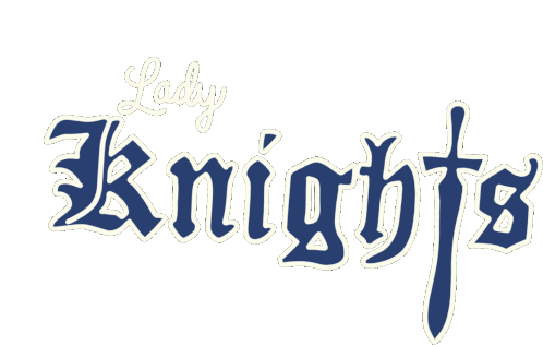 Lady Knights Sticker - Lady Knights Basketball Stickers