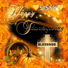 Happy Thanksgiving Blessings GIF - Happy Thanksgiving Blessings Cross GIFs