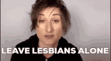 Leave Lesbians Alone Riley Dennis GIF - Leave Lesbians Alone Riley Dennis Magdalen Berns GIFs